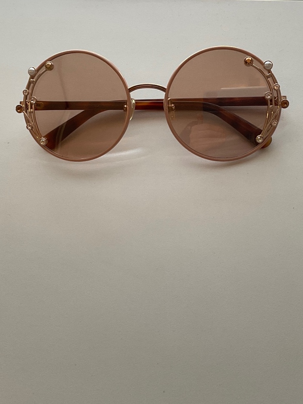 Authentic, brand new Jimmy Choo GEMA/SFWM sunglasses with case!!